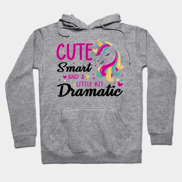 Cute, Smart And A Little Bit Dramatic Light Hoodie by ryanjaycruz